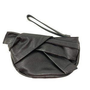 Topshop Jasmine Leather Clutch